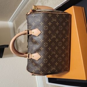 LOUIS VUITTON Speedy 30 Bandouliere
